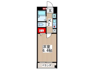 グロ－ブ久米川の物件間取画像